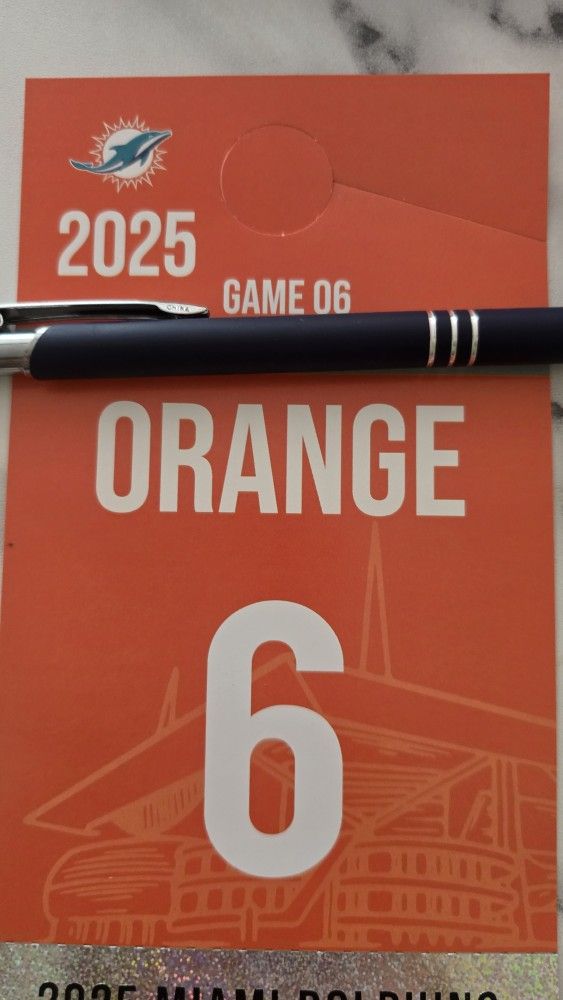 Orange Pass Bill's V Dolphins Nov 9