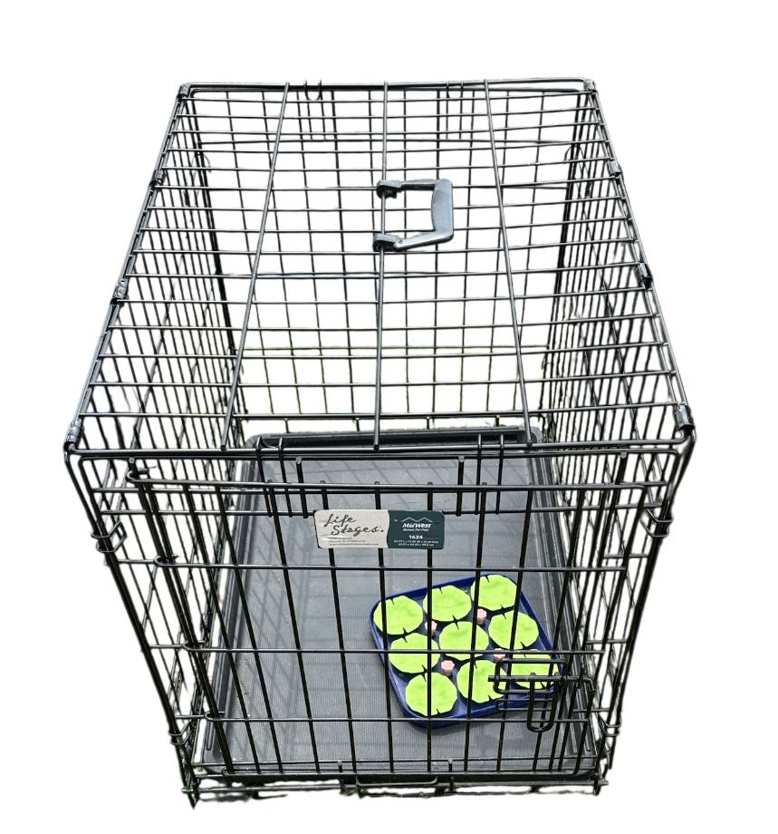 Midwest Contour Folding Dog Crate, 24.77" L X 17.49" W X 19.49" H