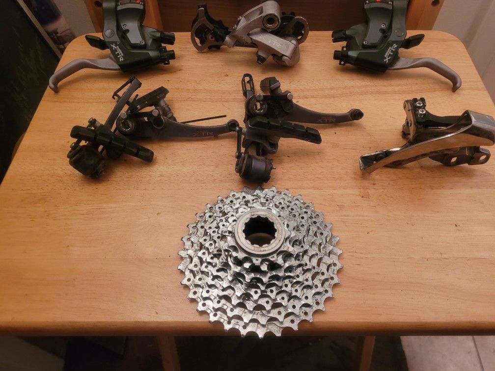 Shimano XTR m950 m952 groupset