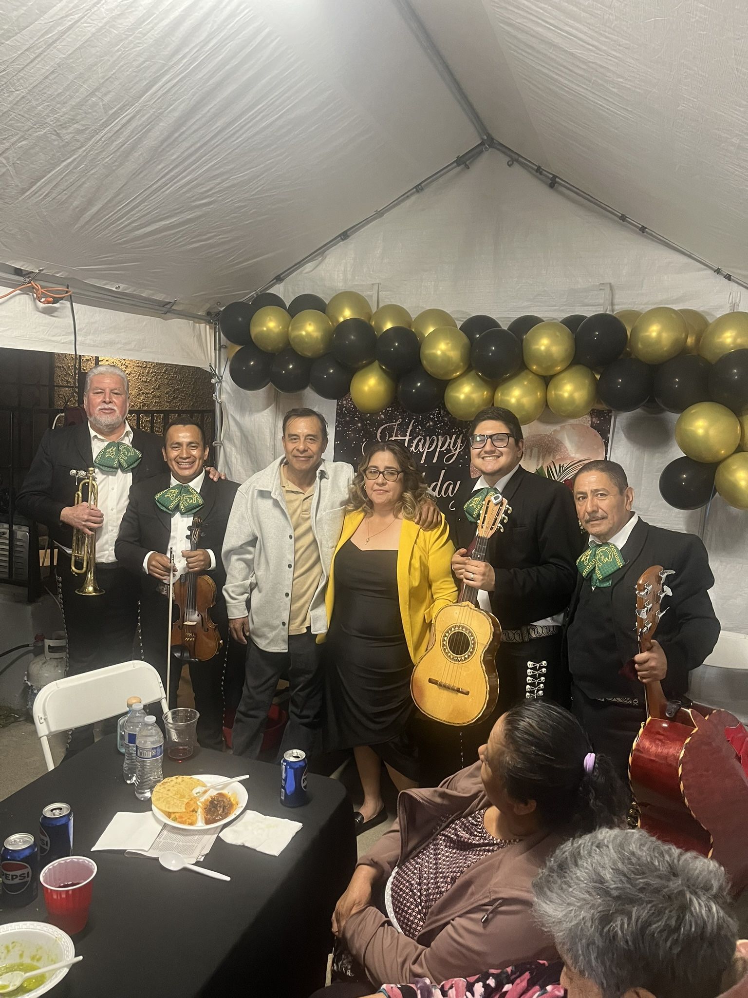 Mariachi Trumpet, Violin, Guitar