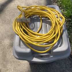50’ 12ga Triple Header Lighted Extension Cord