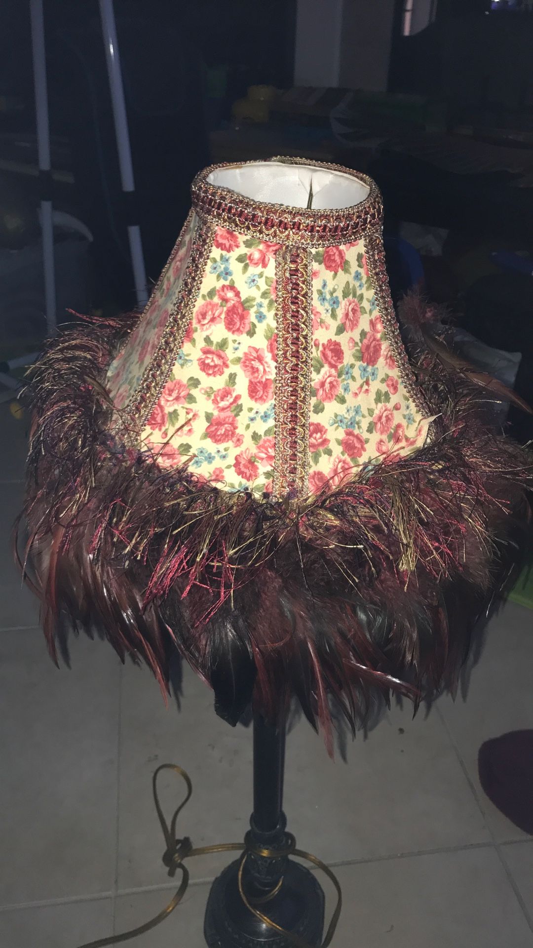 Vintage Brown Chic Ken Brown Co W Lamp