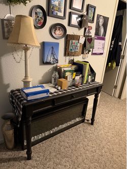 Electric fireplace insert