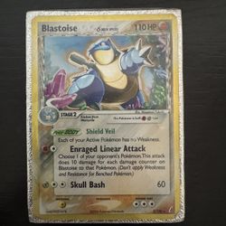 Pokemon card Blastoise