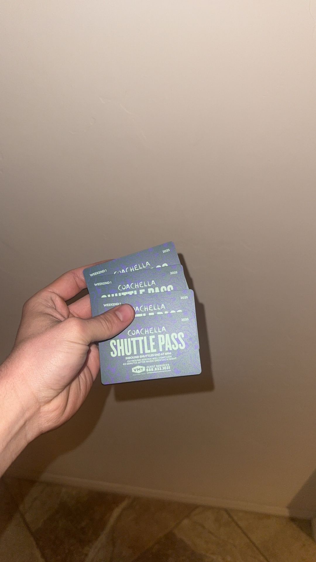 Coachella Fest Weekend 1 Shuttle Pass