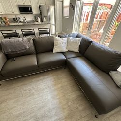 Leather Couch 