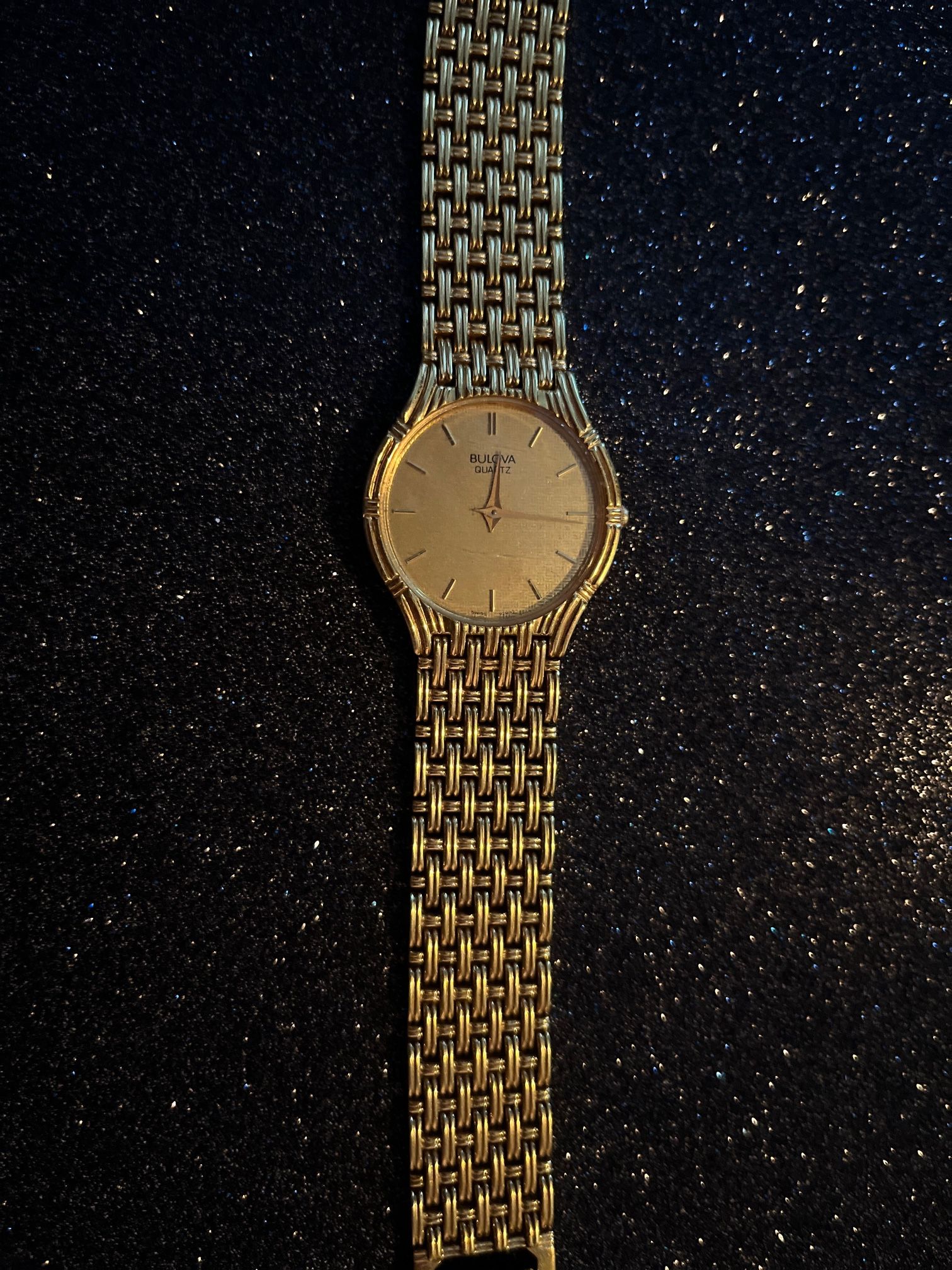 Bulova Gold Watch 