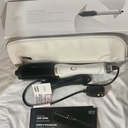 ghd Duet - 2-in-1 Flat Iron Hair Straightener + Hair Dryer | Hot Air Styler to Transform Hair from Wet to Dry