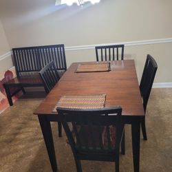 Wooden Dining Table Set