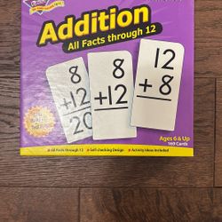 Addition Flash Cards
