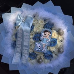 Betty boop snow queen bouquet
