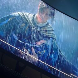 AOC -32" LCD Curved QHD FreeSync Premium Monitor - Black/Red