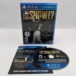 MLB: The Show 17 PS4 PlayStation 4 Tested & Working