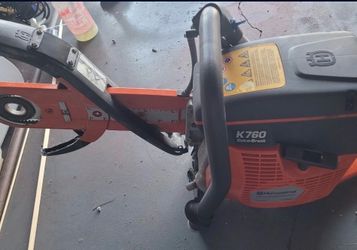 770 Husqvarna cut and brake concrete demo saw