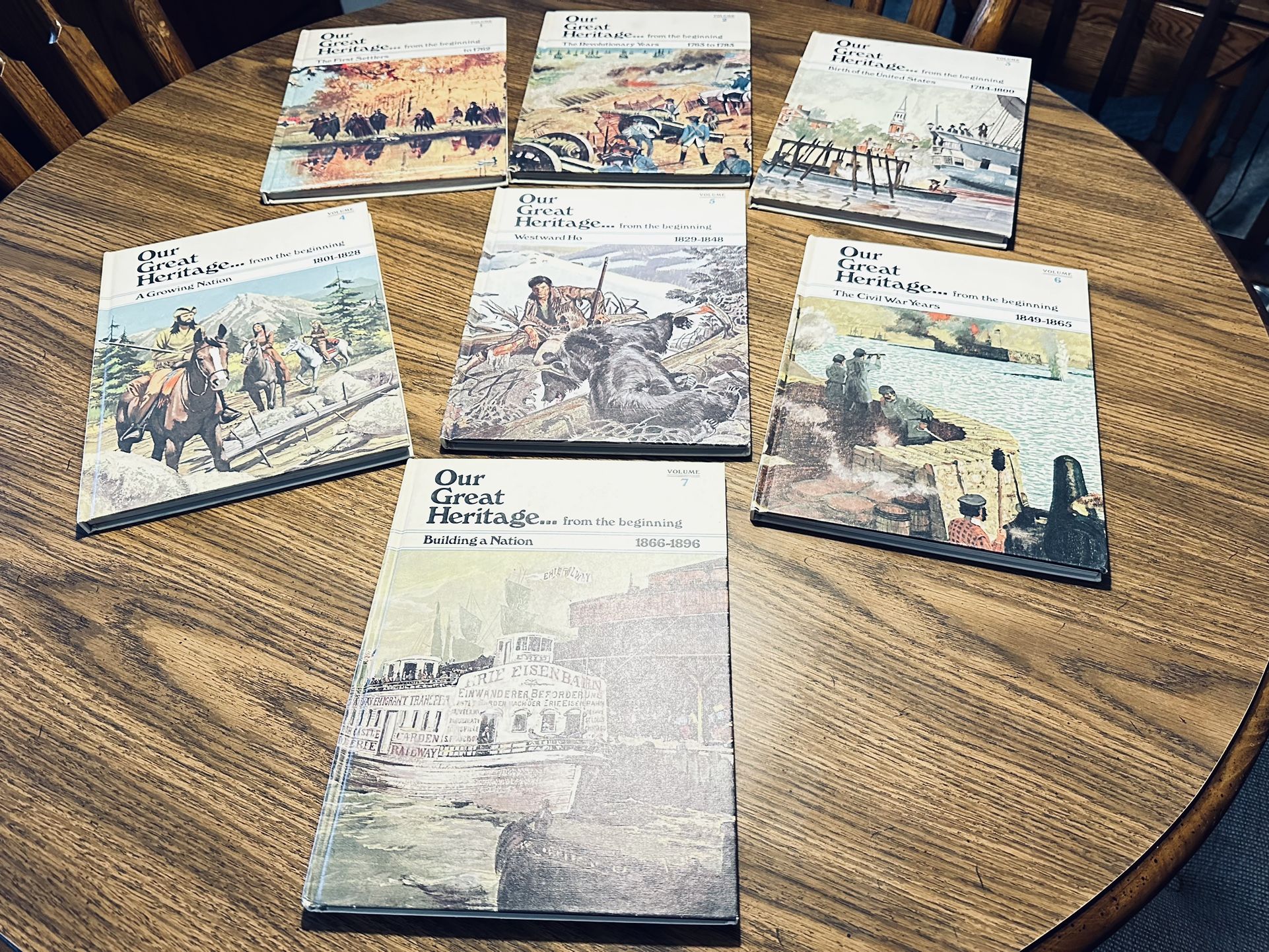 Set Of  “Our Great Heritage” Books