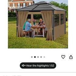 Gazebo curtains