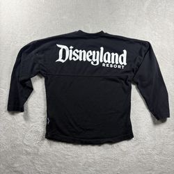 Disney Disneyland Resort Spirit Jersey Kids Size L Black Long Sleeve Shirt#4A