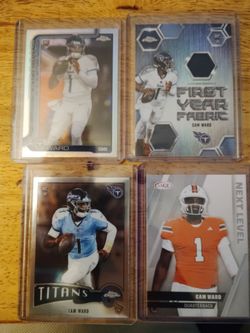 Cam Ward NFL sports cards