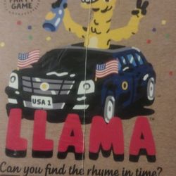 New Obama Llama Party Game Target Exclusive Can You Find the Rhyme in Time