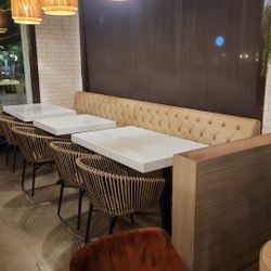 custom booths for restaurants