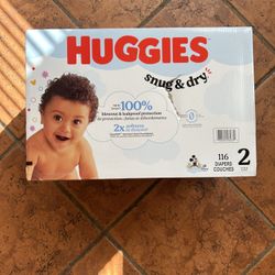 x3 Packs of Diapers (2MONTHS) NEW