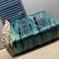 Black Leather Couch Double