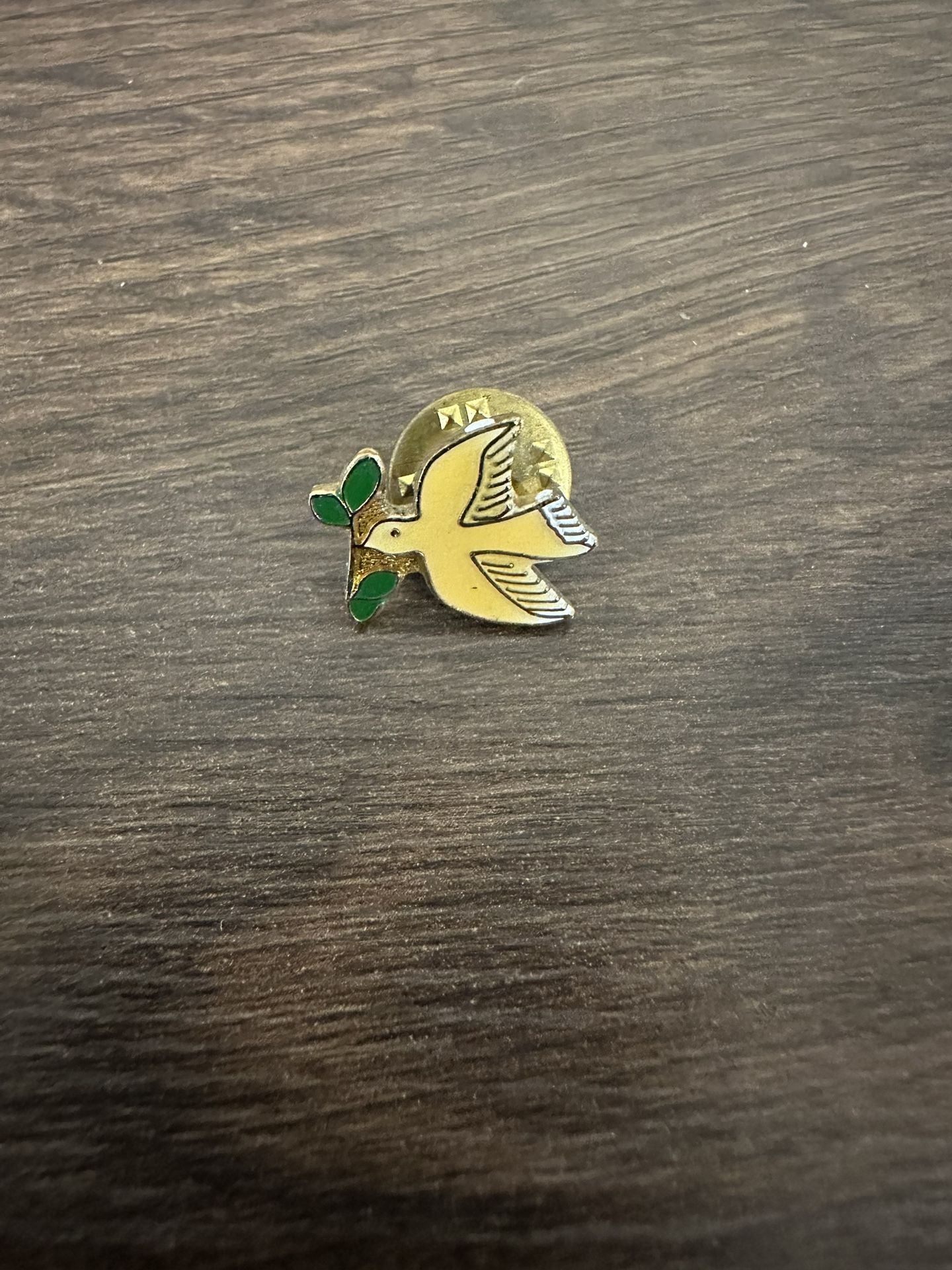 Peace Dove Lapel Pin