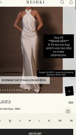 NEW MESHKI WHITE DRESS