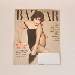 Harper’s Bazaar Magazine - August 2024 - Winona Ryder