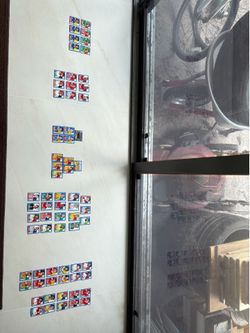 Blue border Panni Stickers (For trades or money)