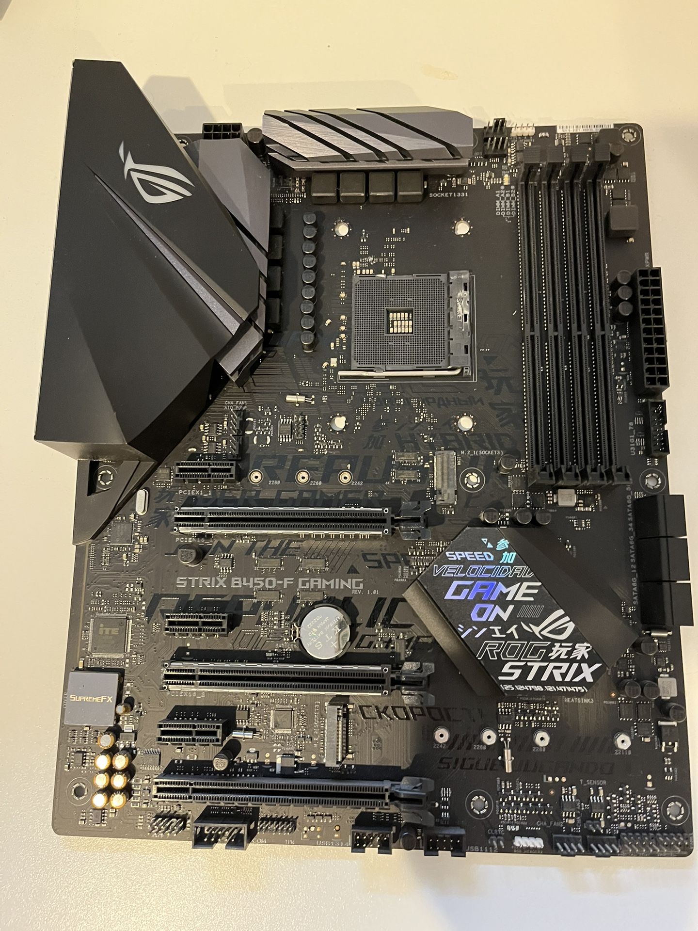 ASUS ROG Strix B450 F Gaming Motherboard