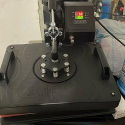Heat Press Machine For T-Shirts & More