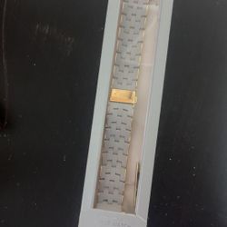 Michele Gray Silicone-Wrapped Bracelet Band for Apple Watch®