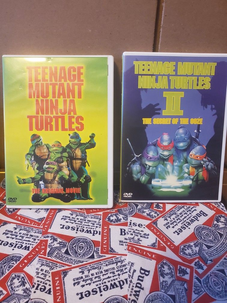 Teenage Mutant Ninja Turtles 1 and 2 DVD