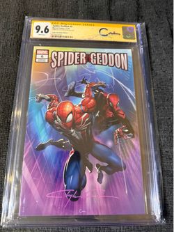 Spider-geddon 0 11/18 Cgc Signature Series 9.6 Clayton Crain Edition A