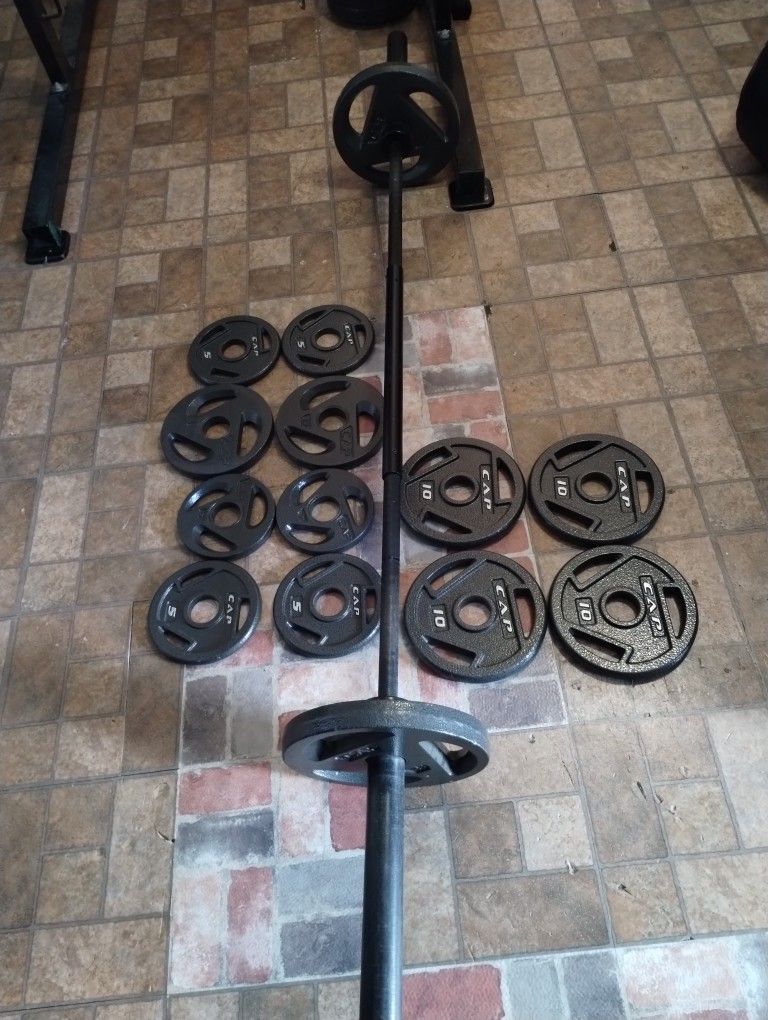 Weight Bench ,Bar And Weights