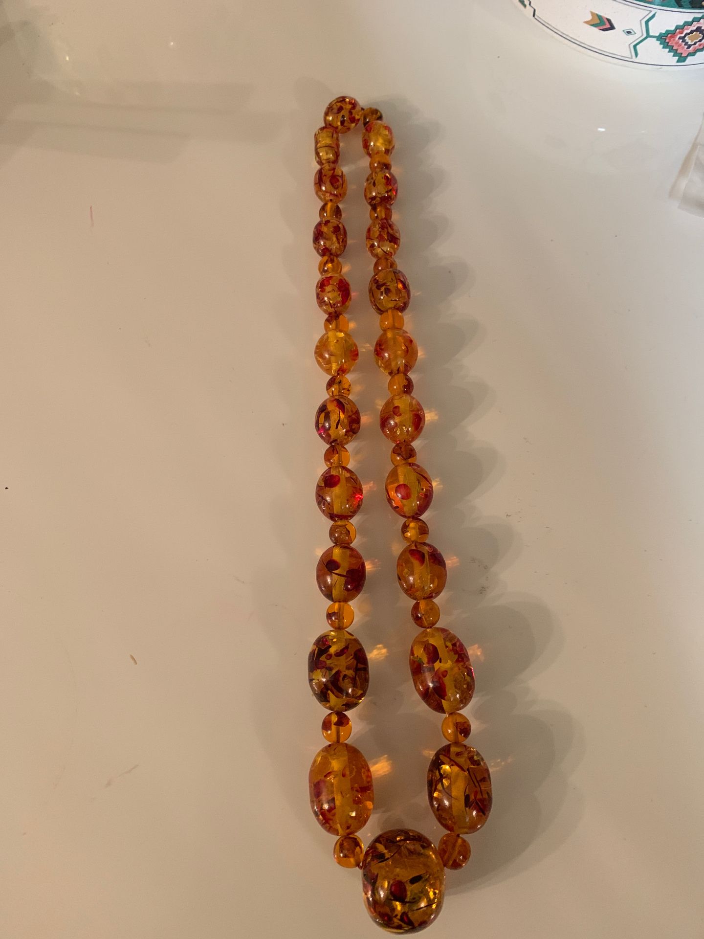 Baltic amber necklace