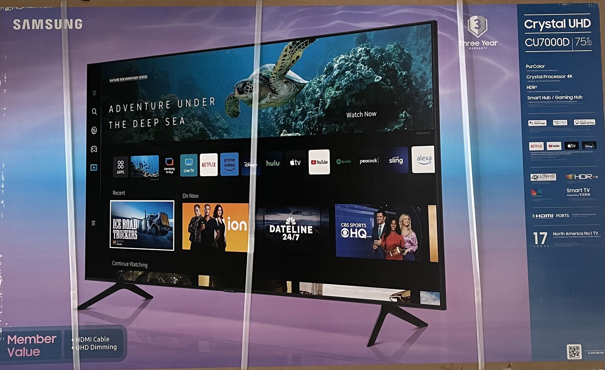 Samsung Smart TV 75 inches 