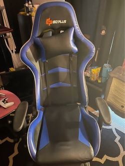 Blue gaming chair
