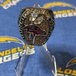 2012 Joe Flacco Baltimore Ravens Super Bowl Ring(replica) 