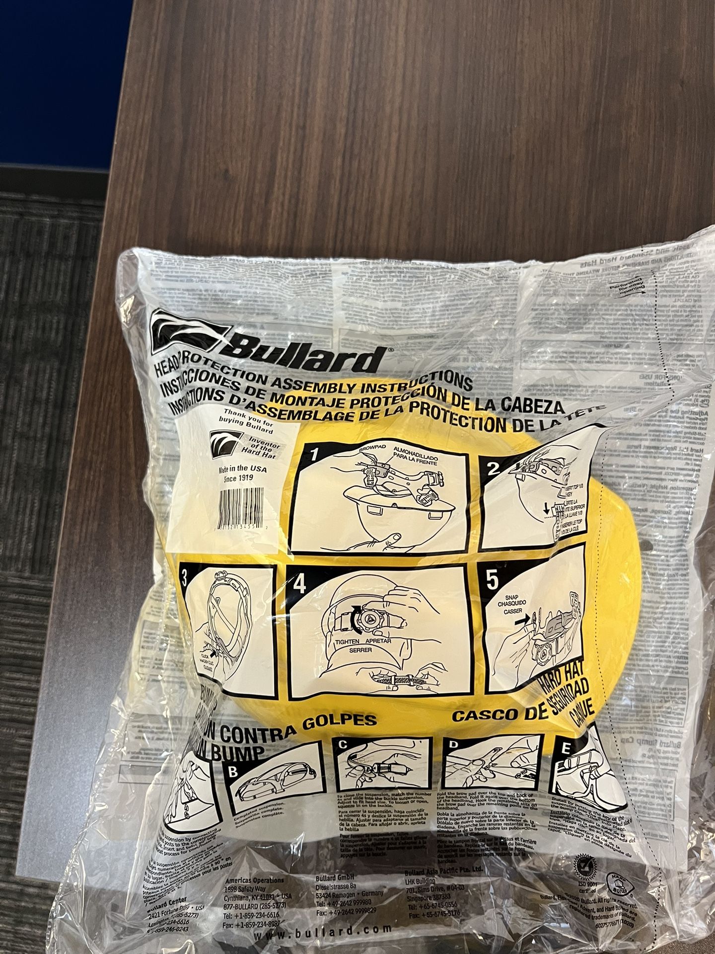 Bullard Yellow Hard Hat