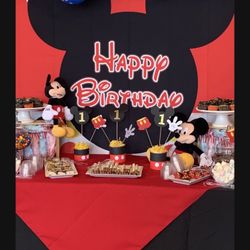 Mickey Background 5x7ft