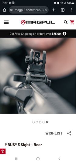 MBUS Sight – Front & Rear
The Original MBUS