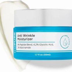 goPure Glyco-Peptide Anti Wrinkle Face Cream 1.7fl Oz/ 50ml