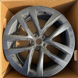 OEM Tesla Model S Plaid 21x10.5 Wheel Rim
