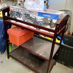 Wooden Storage Shelf