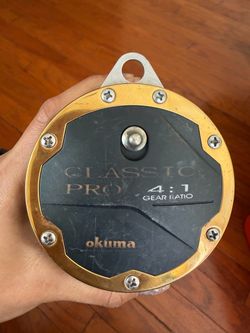 Okuma Classic Pro CL-552W Trolling Fishing Reel – Works Great
