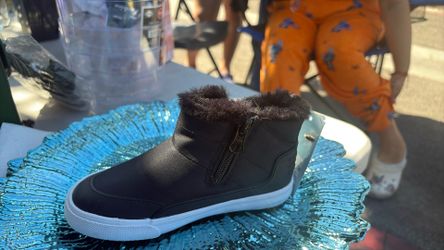 Girls Black Boots New