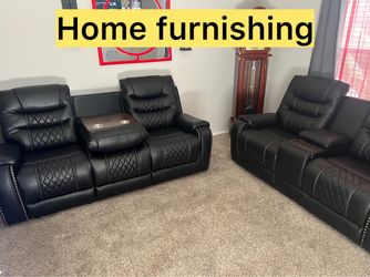 Furniture, living room leather