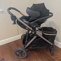 Cybex Gazelle-S Stroller & Cloud-G Pro Car Seat Bundle